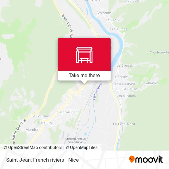 Saint-Jean map