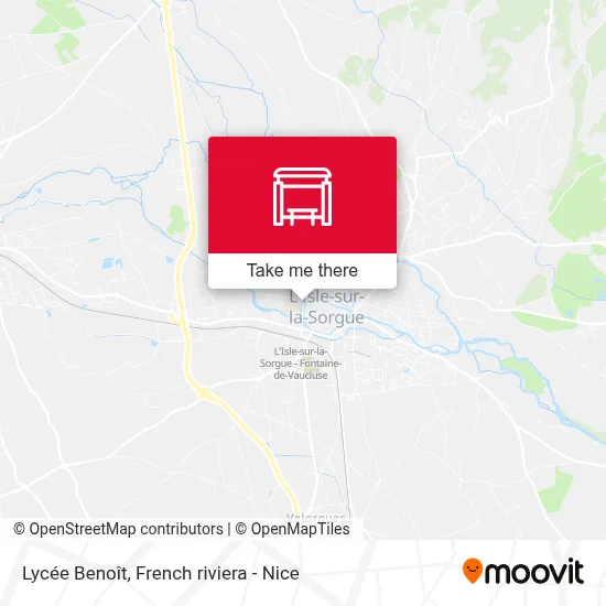 Lycée Benoît map