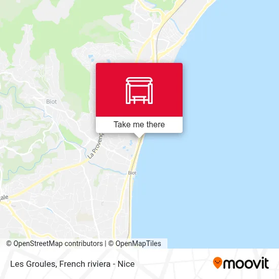 Les Groules map