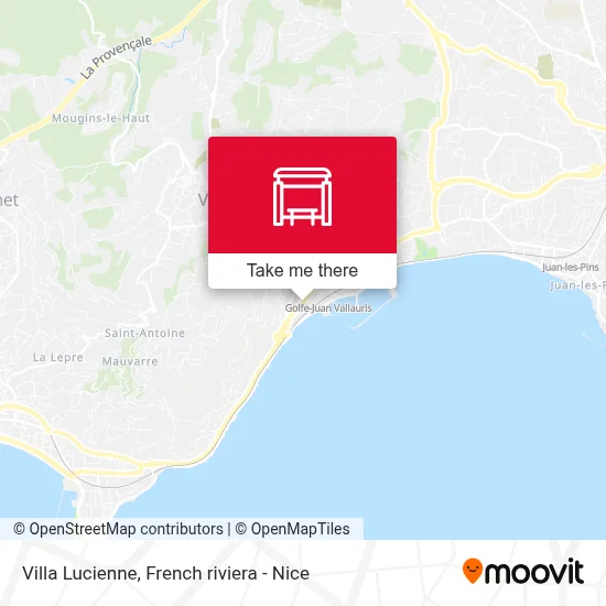 Villa Lucienne map