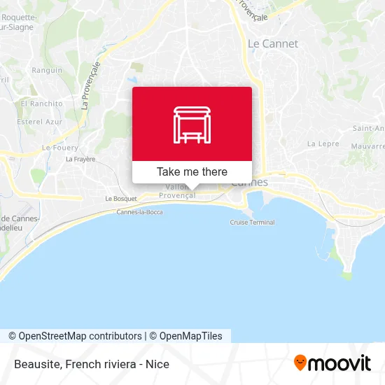 Beausite map