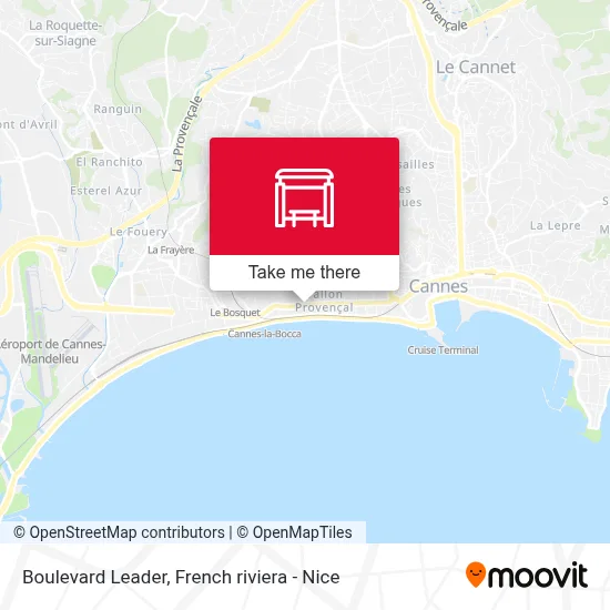Mapa Boulevard Leader