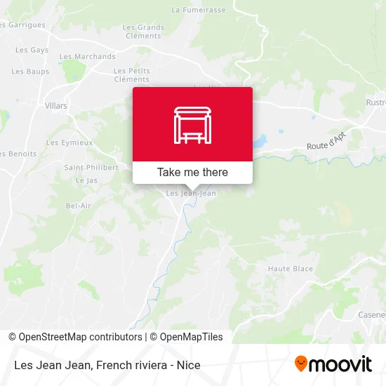 Les Jean Jean map