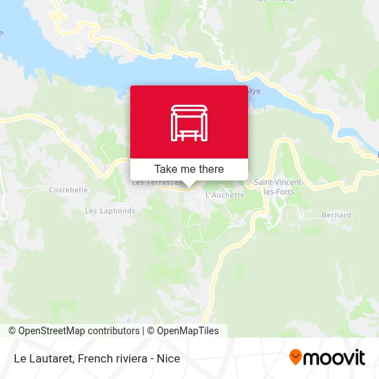 Le Lautaret map