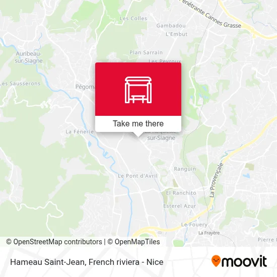 Hameau Saint-Jean map