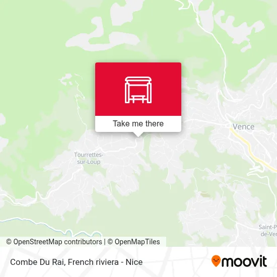 Combe Du Rai map