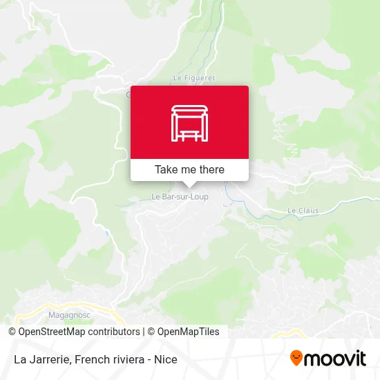 La Jarrerie map