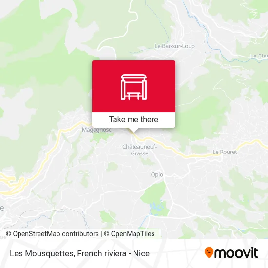 Les Mousquettes map