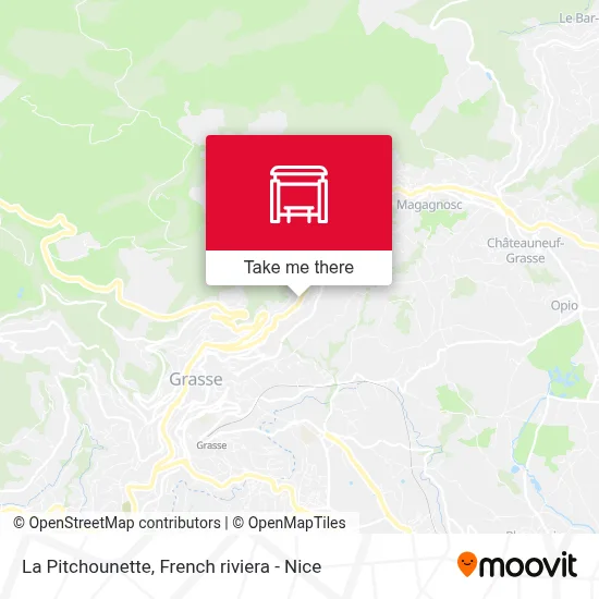 La Pitchounette map