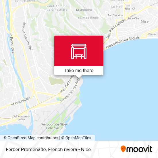 Mapa Ferber Promenade