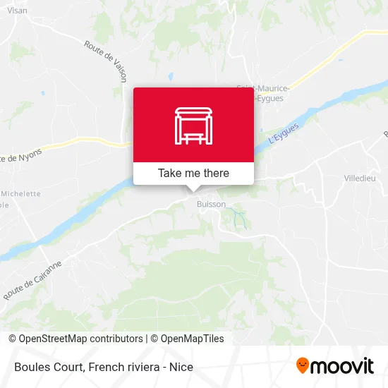 Boulodrome map