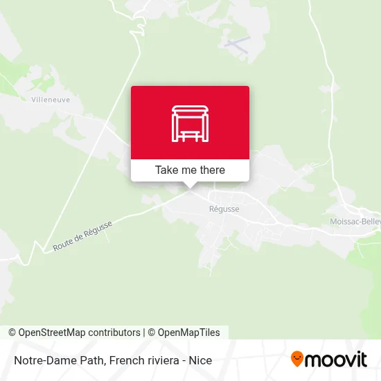 Chemin Notre-Dame map