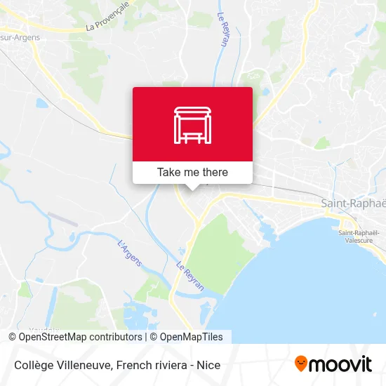 Collège Villeneuve map