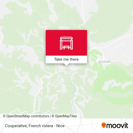 Coopérative map