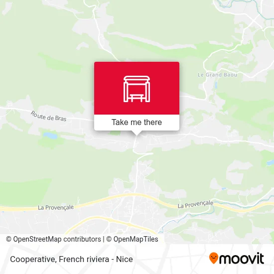 Coopérative map