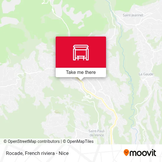 Mapa Rocade