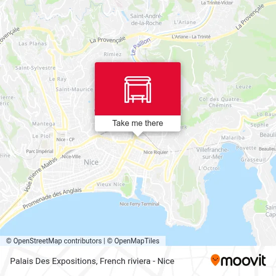Palais Des Expositions map