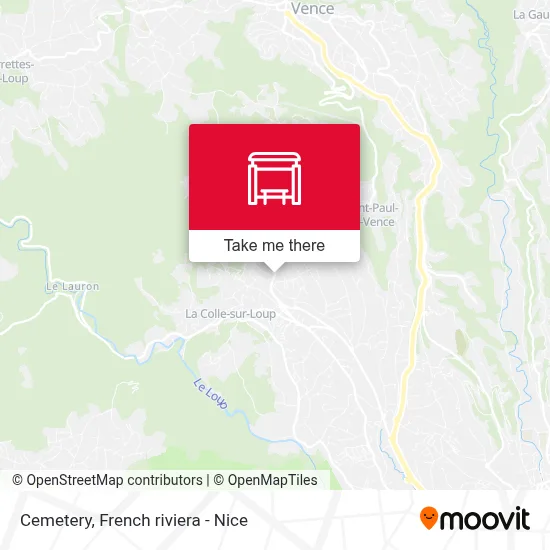 Cimetière map