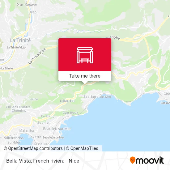 Bella Vista map