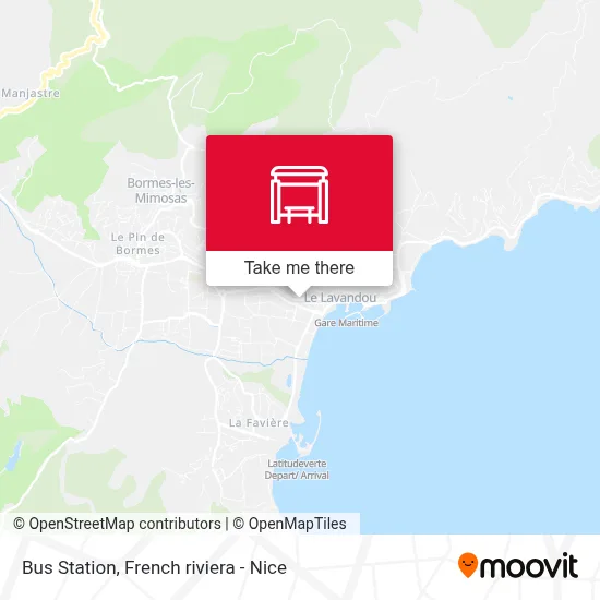 Gare Routière map