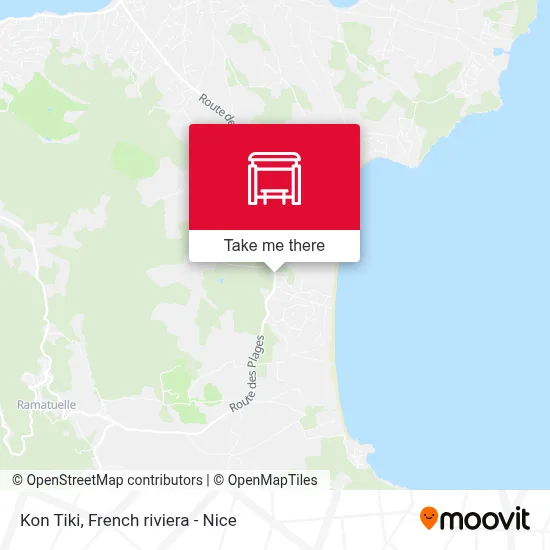 Kon Tiki map