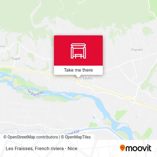 Les Fraisses map