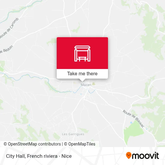 Mairie map