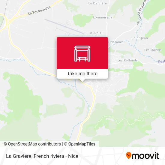 La Gravière map
