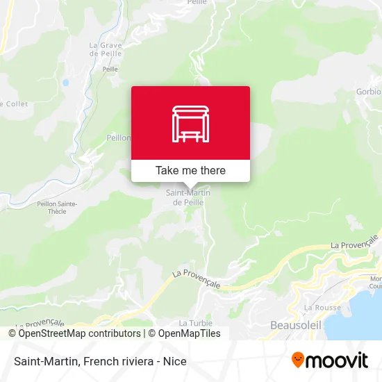 Saint-Martin map