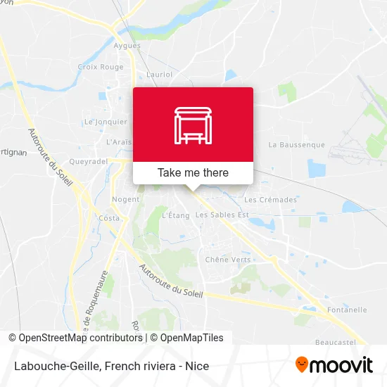 Labouche-Geille map