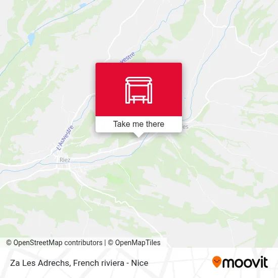 Za Les Adrechs map