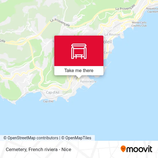 Cimetière map