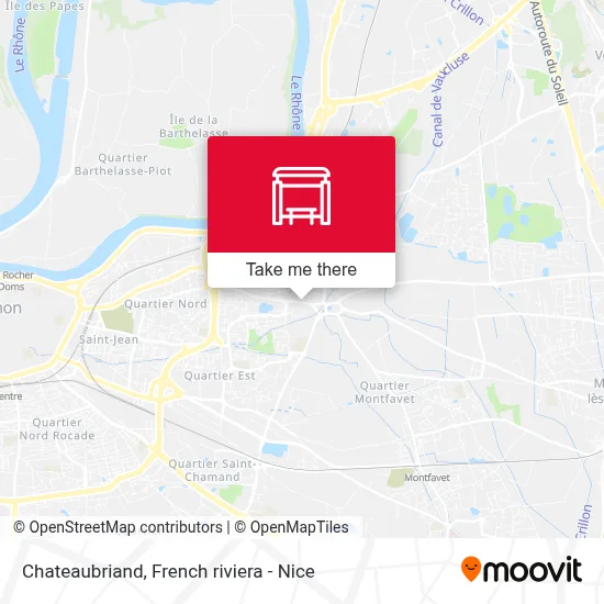 Chateaubriand map