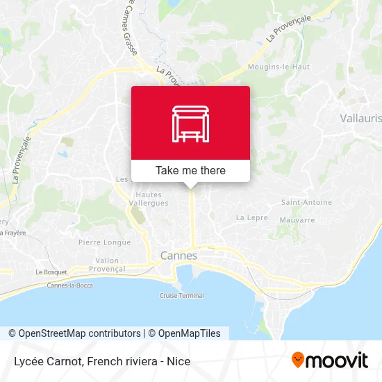 Lycée Carnot map