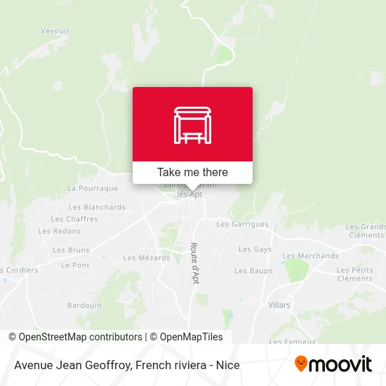 Avenue Jean Geoffroy map