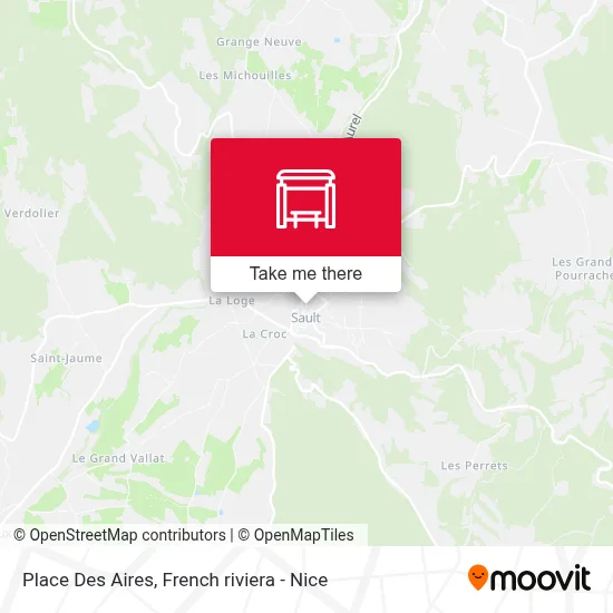 Place Des Aires map