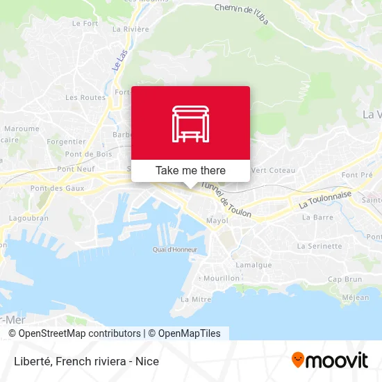 Liberté map