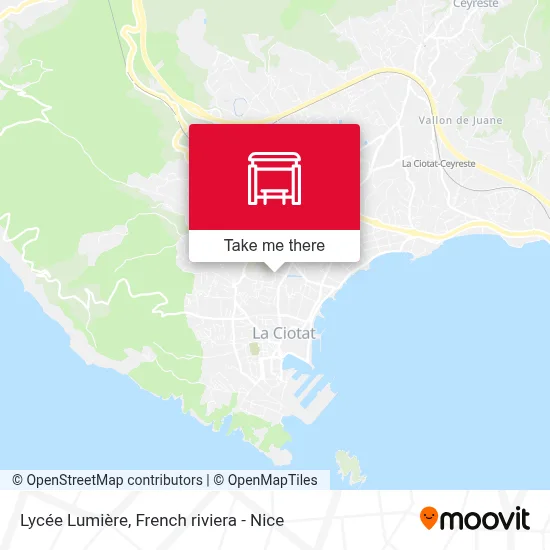 Lycée Lumière map