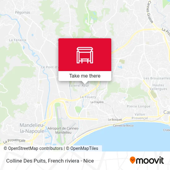 Mapa Colline Des Puits