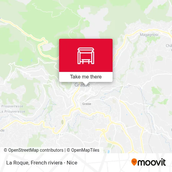 La Roque map