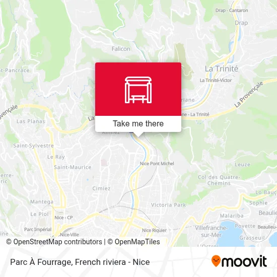 Parc À Fourrage map