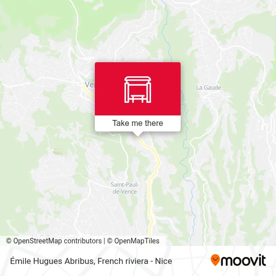 Émile Hugues Abribus map