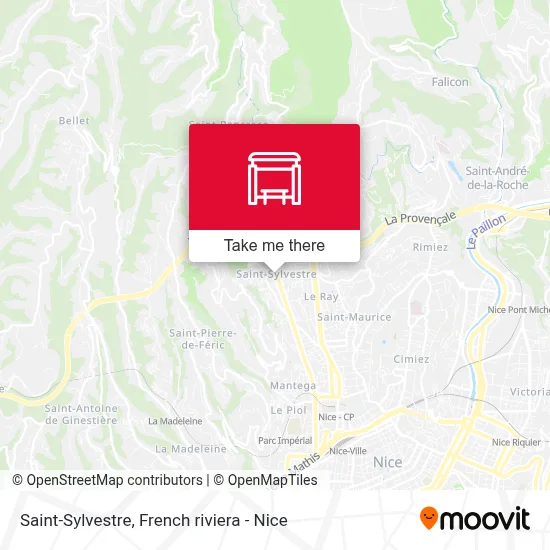 Saint-Sylvestre map