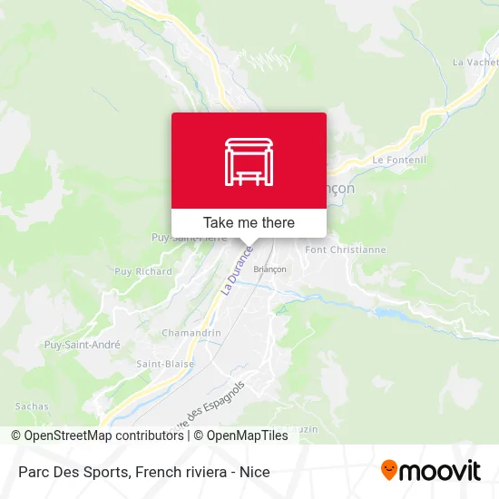 Parc Des Sports map