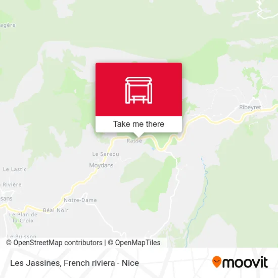 Les Jassines map