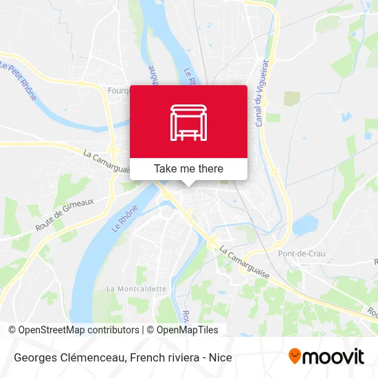 Georges Clémenceau map