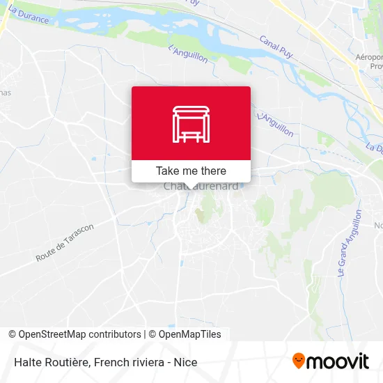Halte Routière map