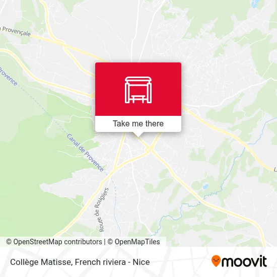 Collège Matisse map