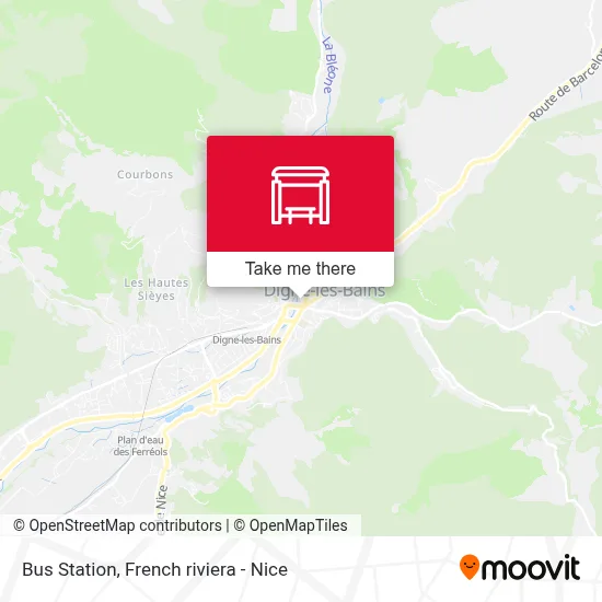 Gare Routière map
