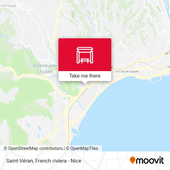 Saint-Véran map